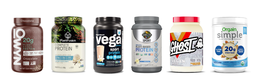 best vegan protein powder line-up