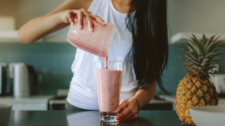how to make protein protein shake smoothie thicker