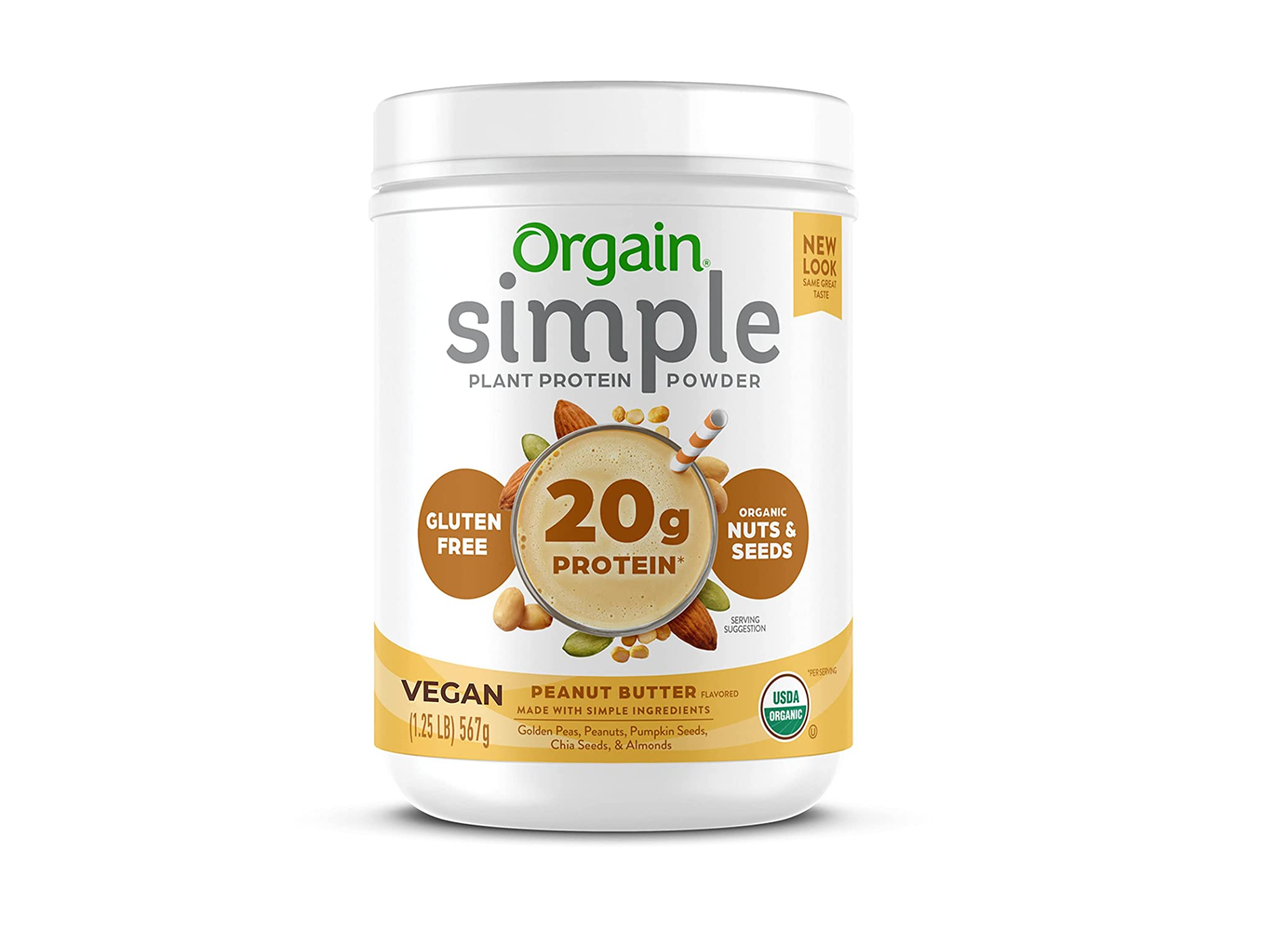 Orgain Simple Peanut Butter Protein Powder Review