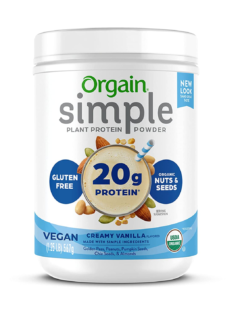 Orgain Simple Vanilla Protein Powder Review